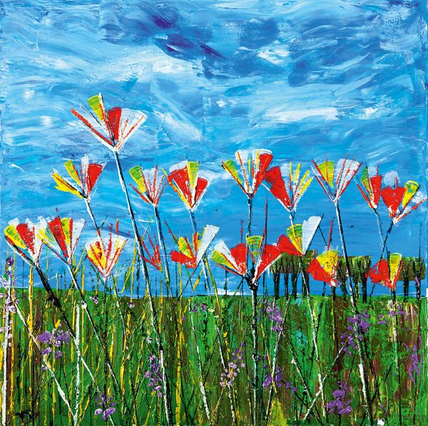 Red & Yellow Field - Ref 17