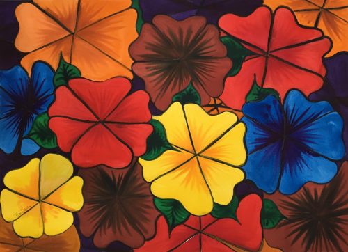 Bright Flowers - Ref L12