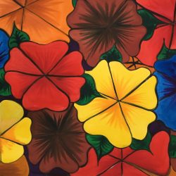 Bright Flowers - Ref L12