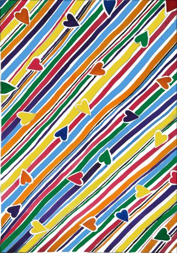 Ref P16 - Heart Stripes Wrapp