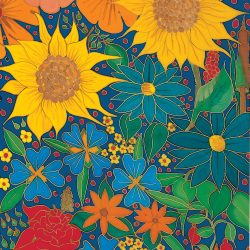 Silk Flowers - Ref P2